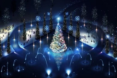 640x960 Big Christmas Tree Iphone 4 Wallpapers