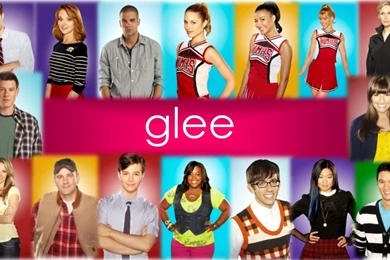 Cast Of Glee Wallpaper.