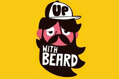 Up With Beard. Tap Image For More Cartoon Wallpapers! @mobile9 ...