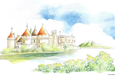 Free Wallpapers Free Art Wallpapers Drawing Beautiful Scenery ...