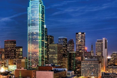 Dallas Texas Skyline Wallpapers Wallpaper.