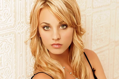 VRTY.ORG Blondes women celebrity green eyes kaley cuoco hd ...