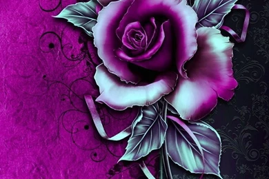 Free Vintage Purple Rose.jpg Phone Wallpapers By Twifranny ...
