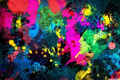 HD Colorful_paint_splatter wallpaper 1366x768 – HD Wallpapers ...