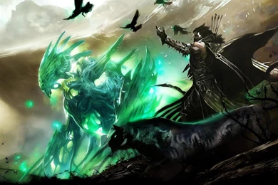 GUILD WARS 2 GUY FULL HD WALLPAPER (