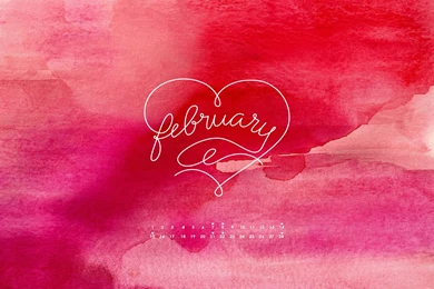 Free Wallpapers For February 2015 — Six Leaf Design