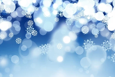 Download Wallpapers 3840x2160 Highlights, Circles, Snowflakes ...