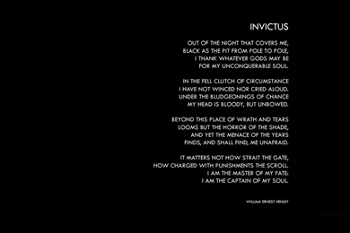 Invictus.