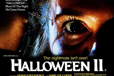 Halloween II 1981 Poster Wallpapers Beyond Horror Design