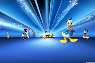 Disney Characters Blue HD Desktop Wallpapers : Widescreen : High ...