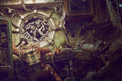 Steampunk Scubadiver Wallpapers Fantasy Wallpapers