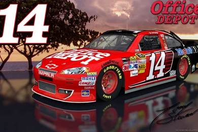 Wallpapers By Wicked Shadows: Tony Stewart Office Depot 14 Outdoor ...