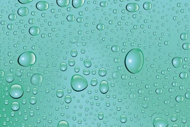 Green Water Droplets iPhone 5s Wallpapers Download