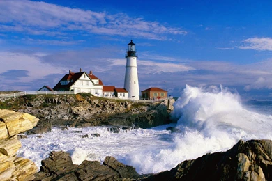 Known Places: Portland Head Light, Cape Elizabeth, Maine, Desktop ...