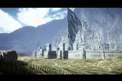 Minas Tirith White Castle On Unity3D YouTube