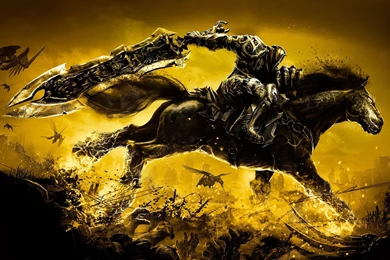 Darksiders Hell Horse Shadow Zeusbox HD Wallpapers