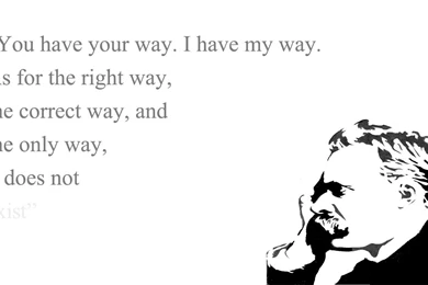 Nietszche's Greatest Quote : Wallpapers