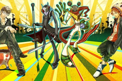 Persona 4, Satonaka Chie, Amagi Yukiko, Kujikawa Rise