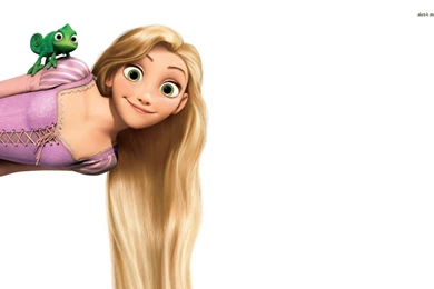 Pascal And Rapunzel In Tangled Wallpapers Cartoon Wallpapers