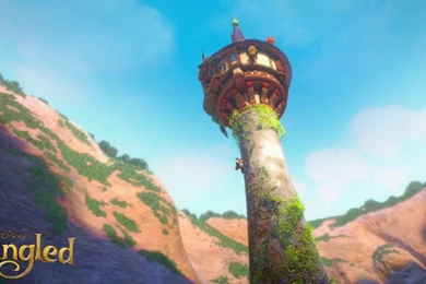 Tangled, Wallpaper, Desktop (