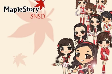 Wallpapers Chibi Snsd 1024x768