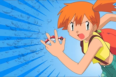 Pokemon Poke Balls Misty Blue Backgrounds