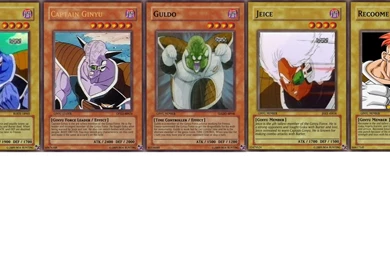 Yu Gi Oh Ginyu Force Cards By Dbzsketcher On DeviantArt