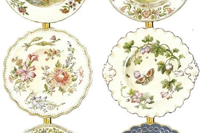 Kitchen Motif Wallpapers / Fabric / Traditional WILLIAMSBURG ...