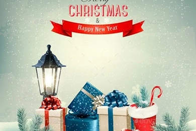 20 Awesome Christmas Poster And Christmas Backgrounds