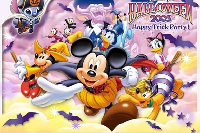 Disney Halloween Cartoon Wallpapers 6 Wallcoo.net