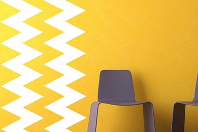 DIY Chevron Stripes Wall Stickers Decorative Chevron Wall Decals ...