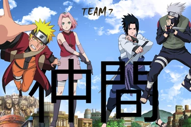 Naruto Shippuuden Team 7: Nakama (1920x1080 Wp) By DownWrath On ...