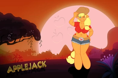 235021 Anthro, Applebucking Thighs, Applejack, Applerack, Artist ...