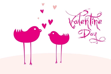 Cute Pink Happy Valentine Day Wallpapers HD