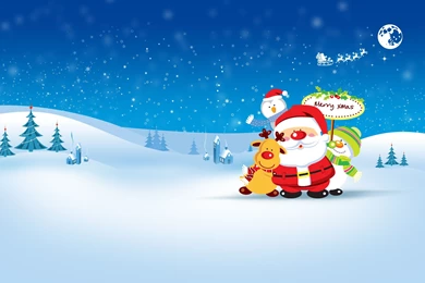 Animated Merry Christmas Wallpapers