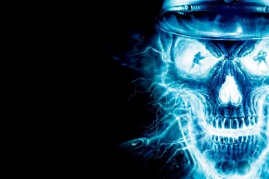 Download Wallpapers Glowing Skull (Wolfenstein) (1280 X 1024 ...