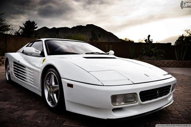 Ferrari Testarossa White Wallpapers Image
