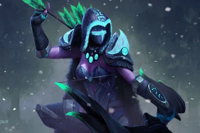 Drow Ranger DOTA 2 A25 HD Wallpapers