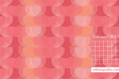 February 2013 Calendar, Desktop & iPhone Wallpapers Rottencupcakes
