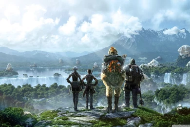 Final Fantasy XIV HD Desktop Wallpapers : Widescreen : High ...