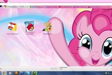 Chrome Theme MLP DJ Pon3 By Lagmobile On DeviantArt