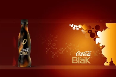 Wallpapers Coke Blak Advertisement 1024x768