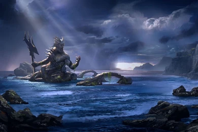 God Of War Ascension Poseidon Wallpapers