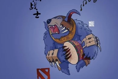 Download Wallpapers 540x960 Ursa, Dota 2, Chibi, Simple Art Android ...