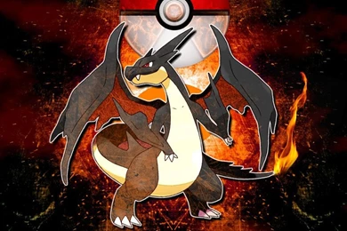 DeviantArt: More Like Shiny Mega Charizard Wallpapers By FRUITYNITE