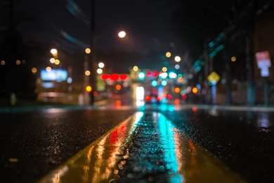Streets, Rain, Urban, New York City, Bokeh, City Night ...