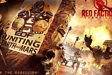 Red Faction Guerrilla Edf Uniting Wallpapers (