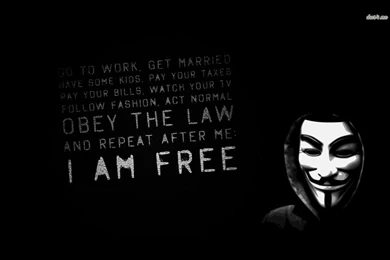 Anonymous Quote Wallpapers Digital Art Wallpapers