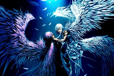 Two Angels Love Anime HD Desktop Wallpapers : High Definition ...