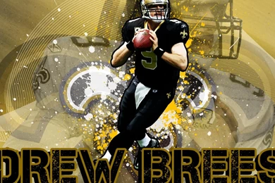 Drew Brees New Orleans Saints Qb Wallpapers (